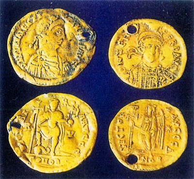 Roomalaisia kultarahoja