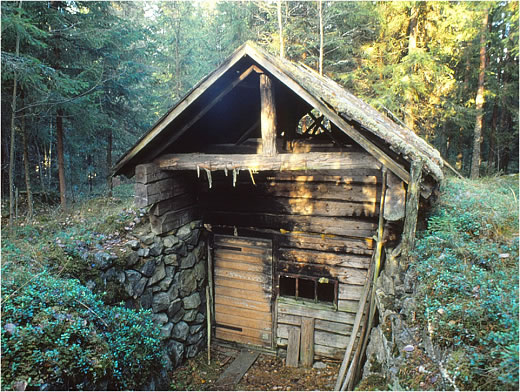 Kalle Koskisen sauna korsussa