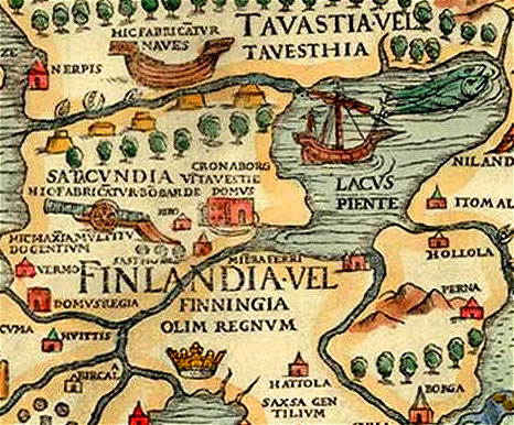 Carta Marina, Finningia olim regnum