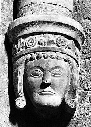 Jaarli Birgerin kasvot Varnhemin kirkossa