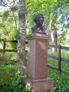 Elias L�nnrotin patsas